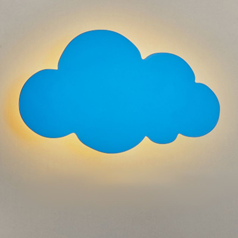 Aria Cloud - lampa ścienna, włączone światło