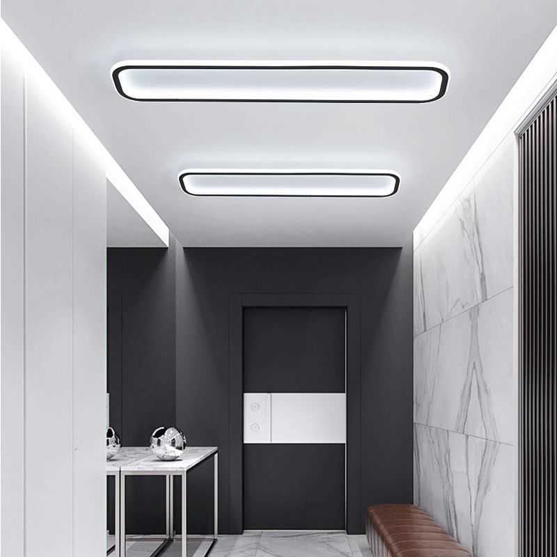 Arisha - lampa sufitowa, włączone światło