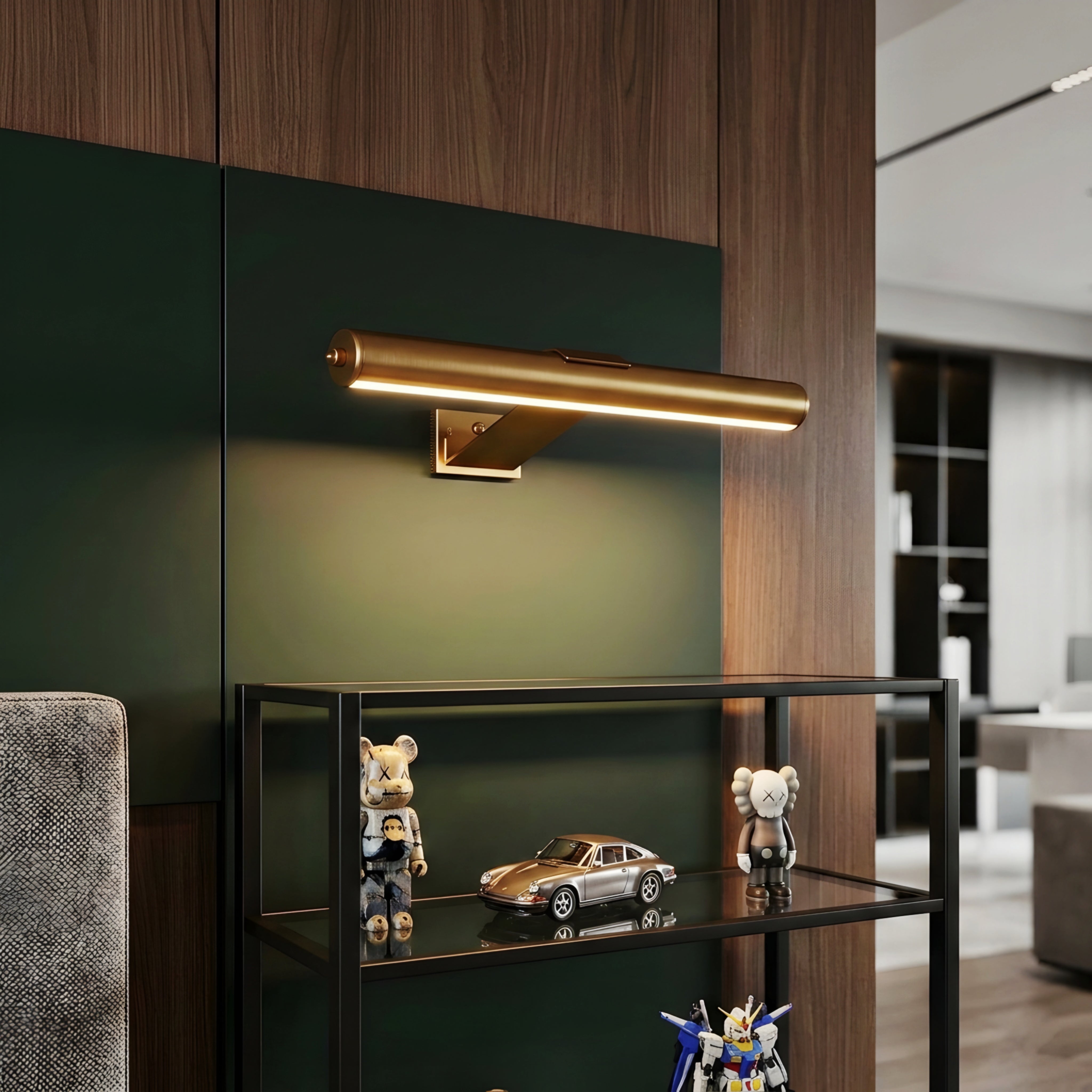 Galerie | Bezprzewodowa Regulowana Lampka LED do Podswietlania Obrazów