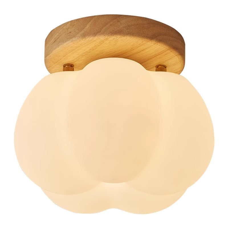 Lampa sufitowa LED w kształcie dyni CucurbitaGlow | Designerskie oświetlenie do kuchni, pokoju dziecięcego i przedpokoju