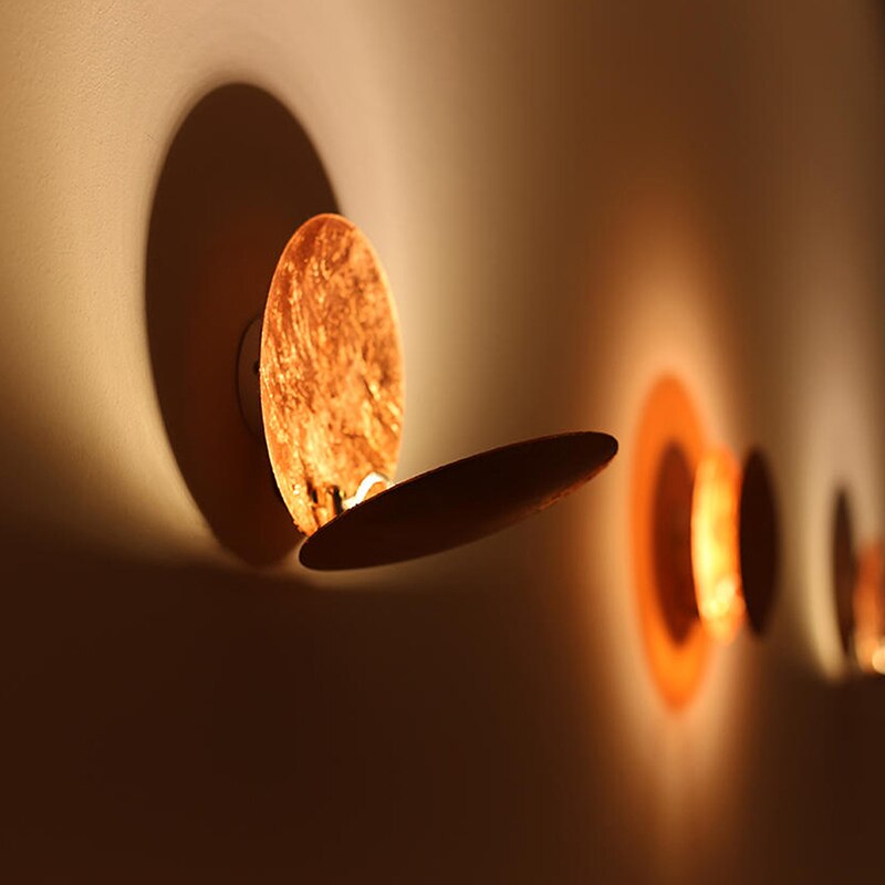 Eclipse Halo Wall Light | Solar Eclipse-Inspired Sculptural LED Sconce
