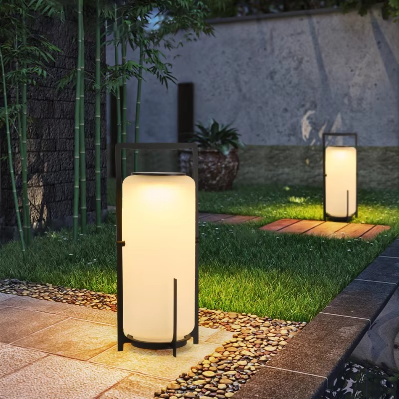 EcoGlow - lampa tarasowa, widok z boku