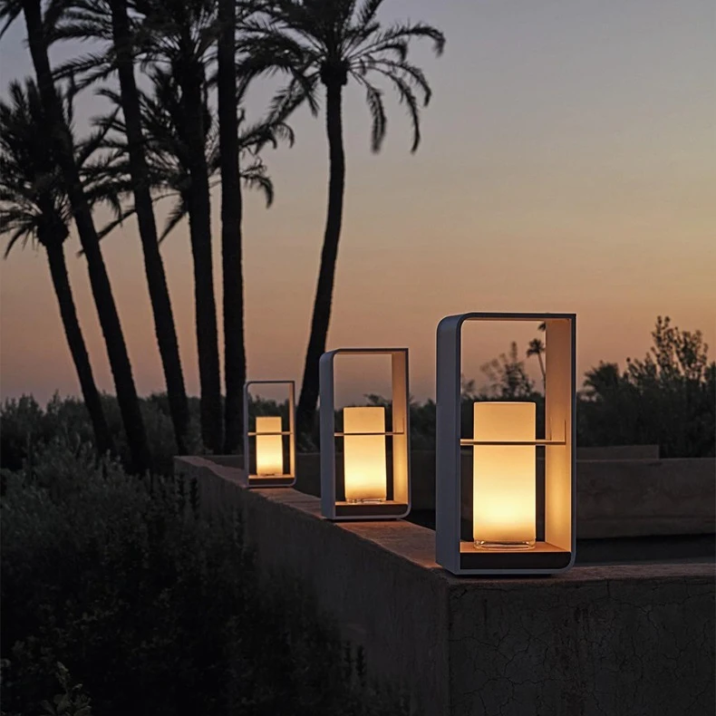 EcoGlow | Stylowa Wodoodporna Solarna Lampa Tarasowa LED