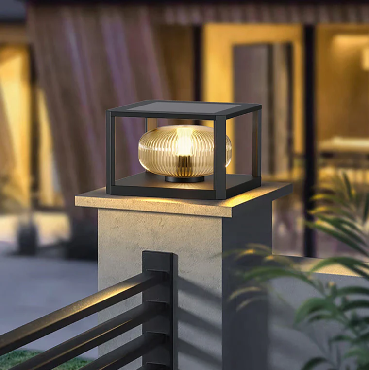 EcoGlow - lampa ścieżkowa, widok z boku