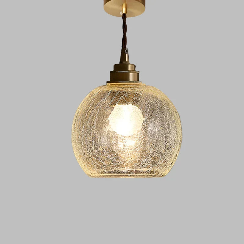 Kryształowa lampa wisząca ze szkła | Designerska lampa sufitowa LED do salonu i jadalni