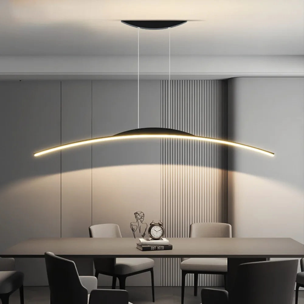 Lampa wisząca LED Lumen Ethirelle | Designerska nowoczesna lampa sufitowa do salonu, jadalni i kuchni