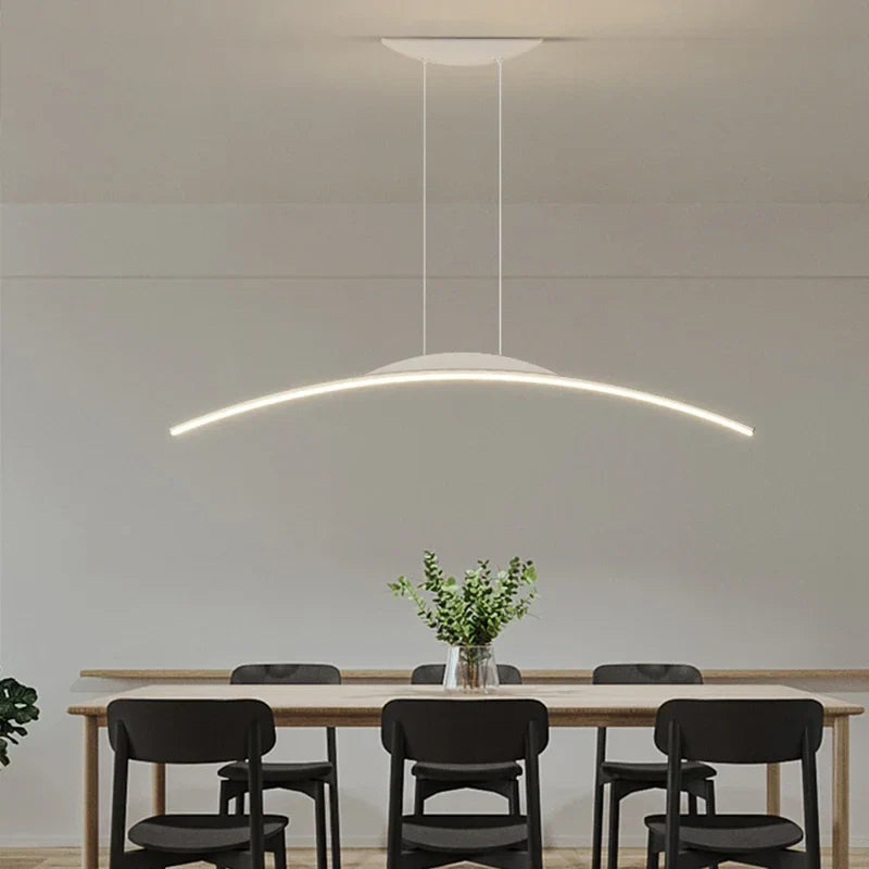 Lampa wisząca LED Lumen Ethirelle | Designerska nowoczesna lampa sufitowa do salonu, jadalni i kuchni