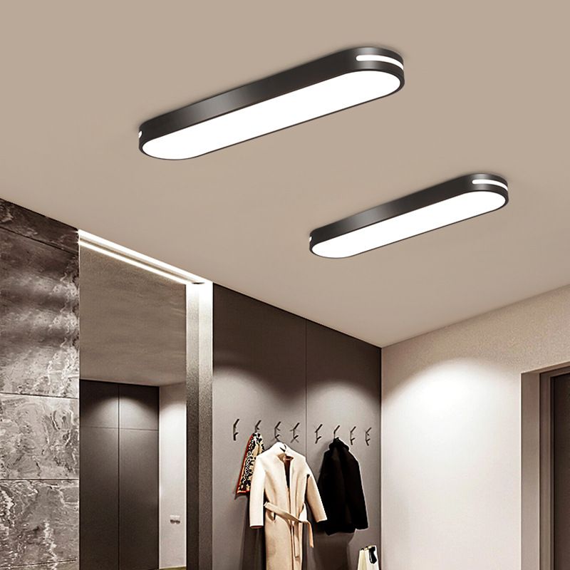 Owalna lampa sufitowa LED Arisha | Designerska nowoczesna lampa do salonu, sypialni i przedpokoju