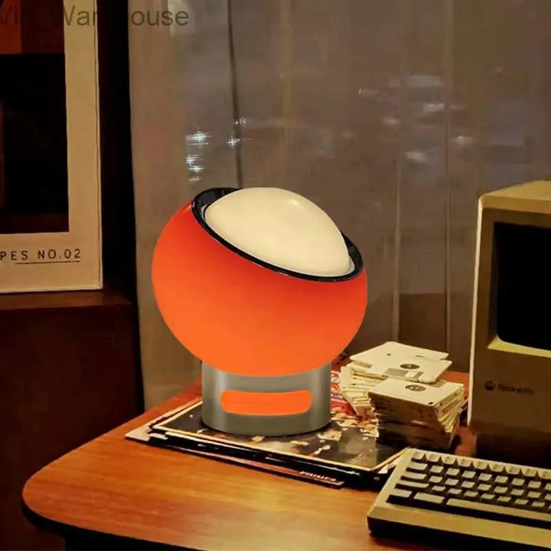 Elegant Opal | Lampa Stołowa Bauhaus z Opalowego Szkła – Designerska Lampka do Salonu i Sypialni