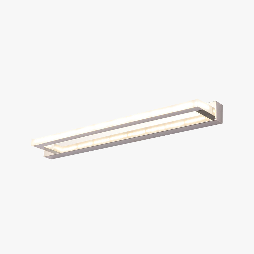 Elegant Rectangular Wall Light | Waterproof Design for Bathrooms & Modern Spaces