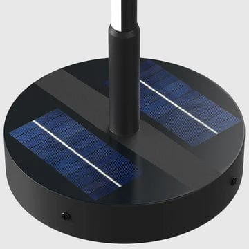 Elegancka Solarna Lampa Podłogowa Zewnętrzna | Majestatyczny Design z Bezprzewodowym Ładowaniem