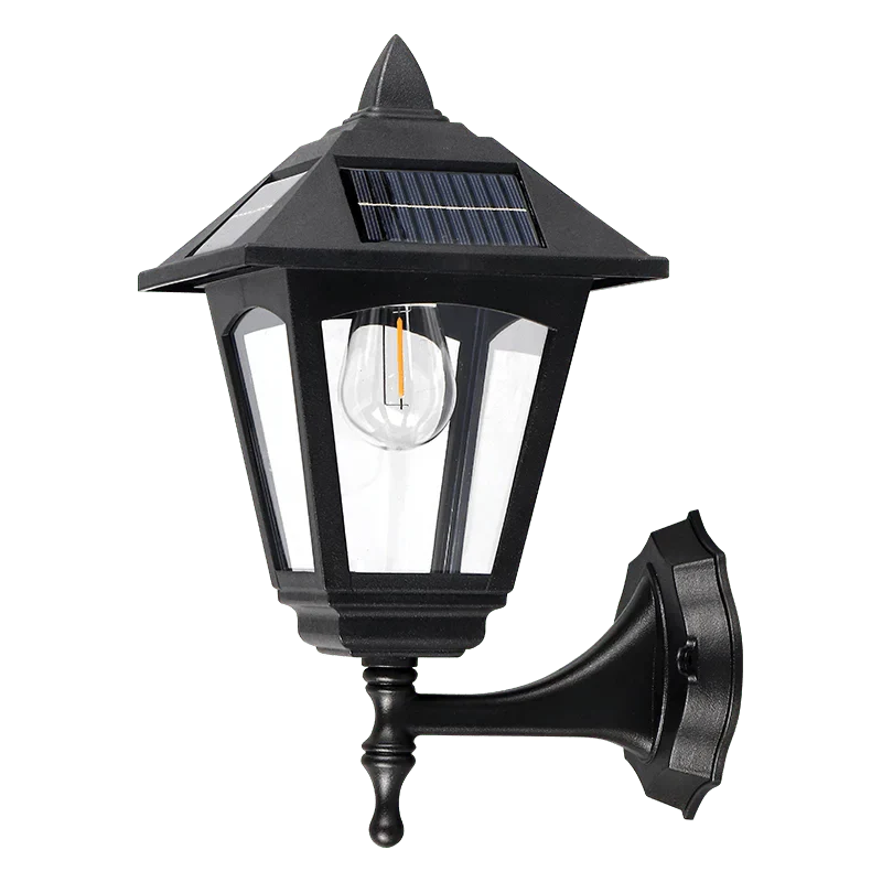 Elegancka Solarna Lampa Ścienna Zewnętrzna | Ekologiczny Design do Przestrzeni na Zewnątrz