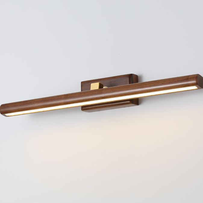 Elegant Wood Wall Lamp with LED Bulb for Modern Living Spaces