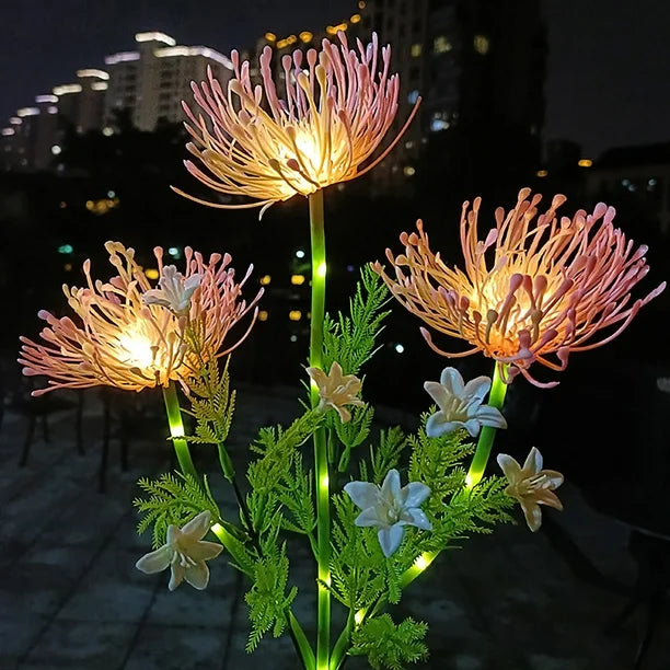 Fairy Flower | Dekoracyjna Lampa LED w Kształcie Kwiatów – Designerskie Oświetlenie do Salonu i Sypialni
