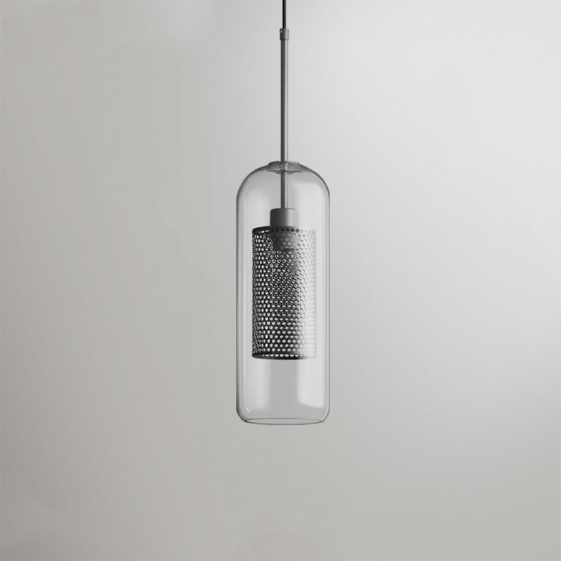 Lumen Collection | Szklana lampa wisząca z eleganckim designem | Nowoczesne oświetlenie do salonu, jadalni i sypialni