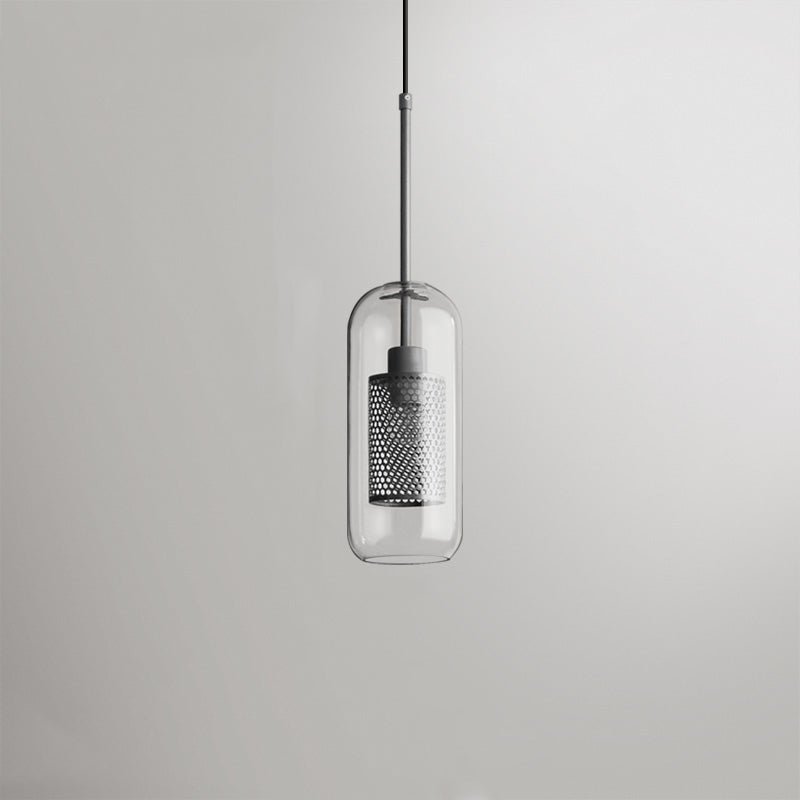 Lumen Collection | Szklana lampa wisząca z eleganckim designem | Nowoczesne oświetlenie do salonu, jadalni i sypialni