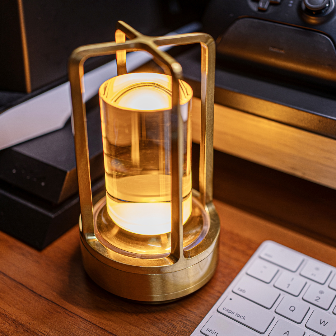 Klarako™ | Crystal Lantern with Touch Control & USB Charging