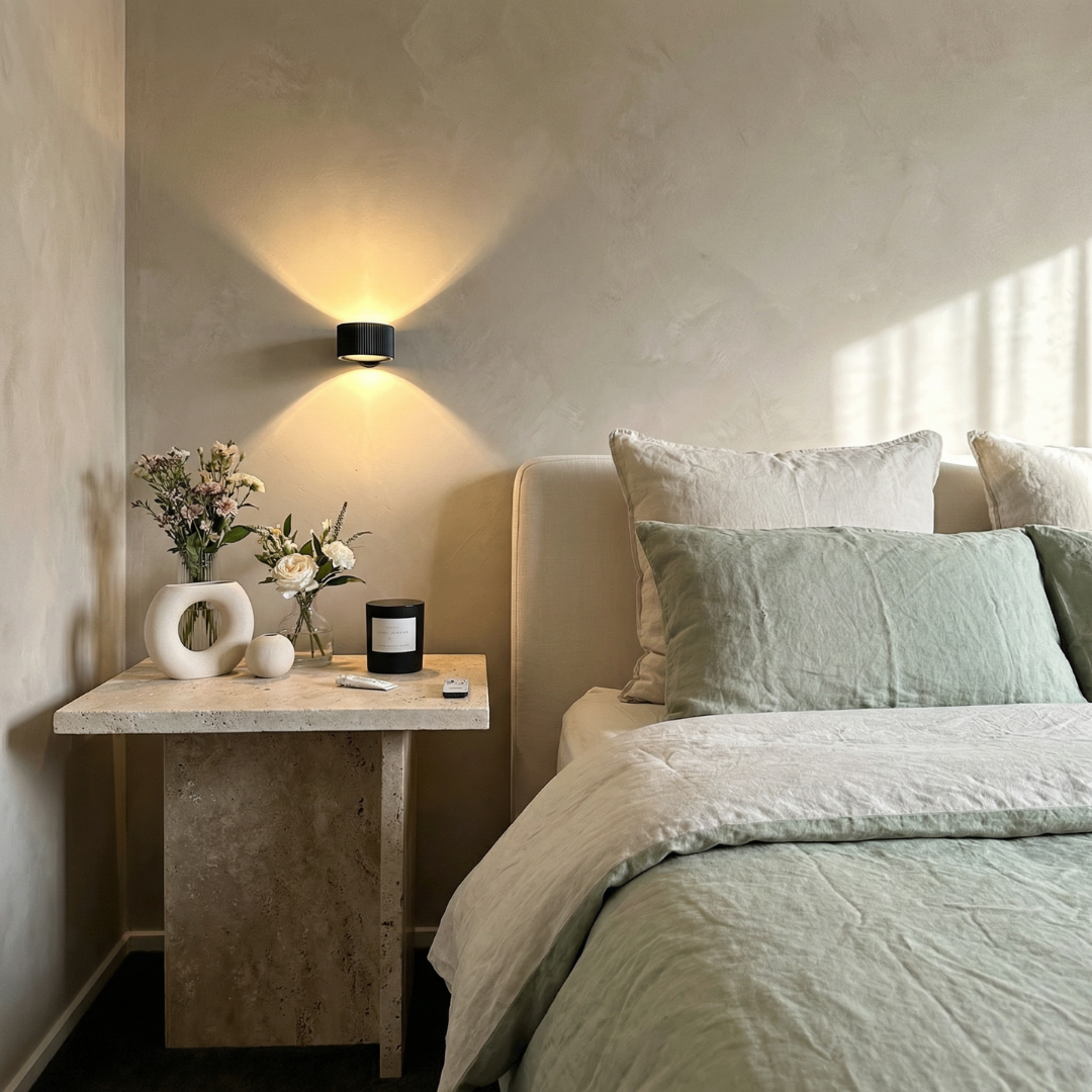 LED Rechargeable Wall Sconce with Dual Light Sources