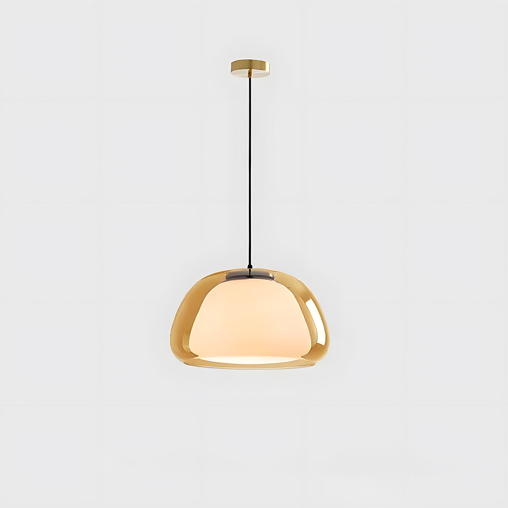Lampa wisząca Lumen Jelly Glass | Designerska szklana lampa LED do salonu, kuchni i jadalni