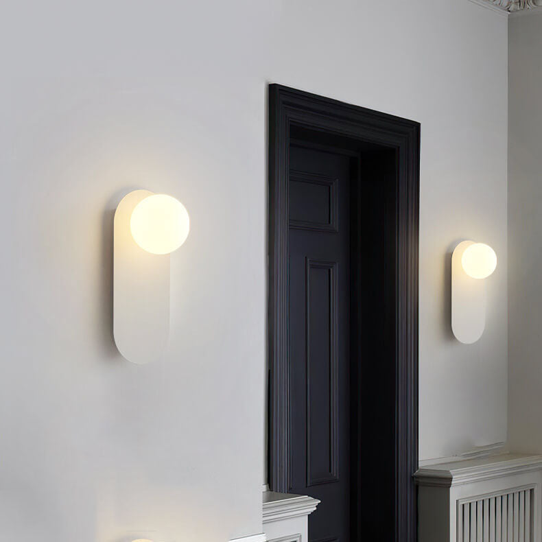 Lumen Collection | Modern Wall Sconce with Glass Diffuser for Soft Ambient Glow