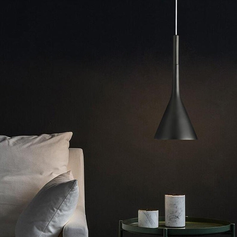 Skandynawska lampa wisząca | Minimalistyczna lampa LED E27 do kuchni, salonu i jadalni