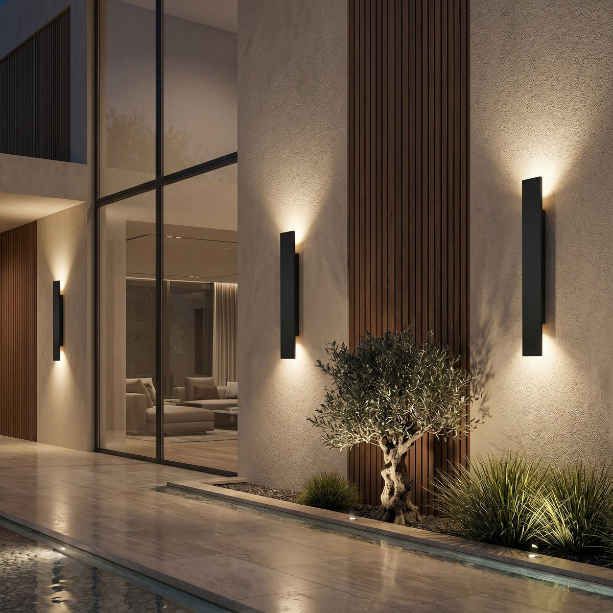 Lumen | Waterproof LED Strip Wall Light with Bi-Directional Illumination