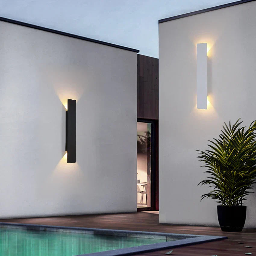 Lumen | Waterproof LED Strip Wall Light with Bi-Directional Illumination