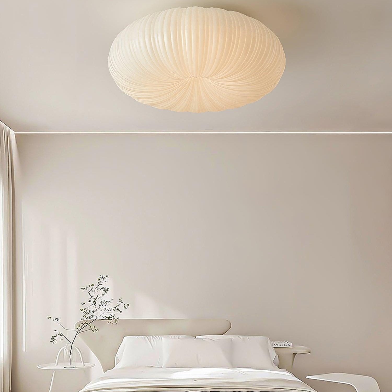 Luminara | Nowoczesna lampa sufitowa LED z pilotem i funkcją ściemniania do salonu i sypialni