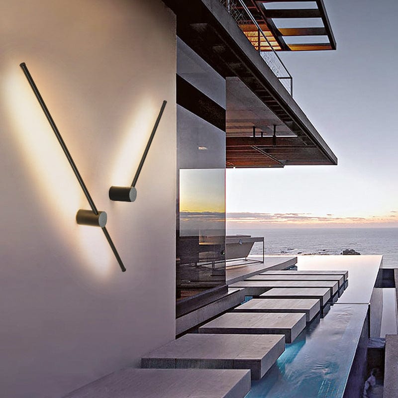 Luminous Line | Solar-Powered Outdoor Pathway Light with Elegant Design
