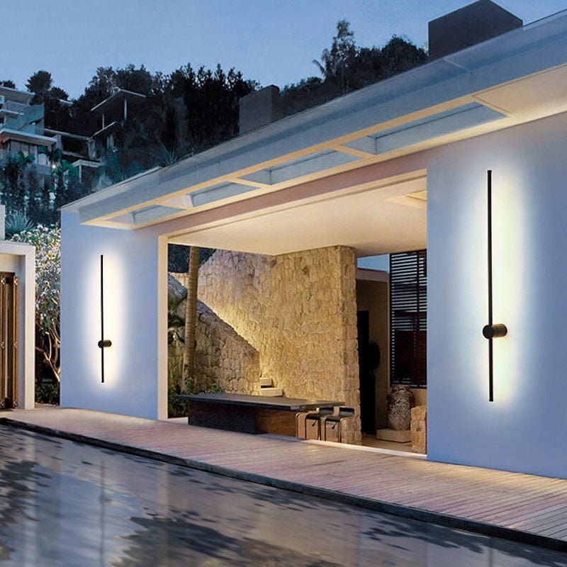 Luminous Line | Solar-Powered Outdoor Pathway Light with Elegant Design