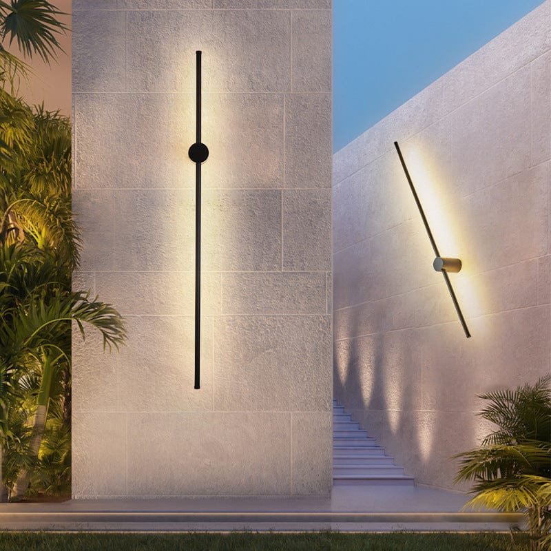 Luminous Line | Solar-Powered Outdoor Pathway Light with Elegant Design