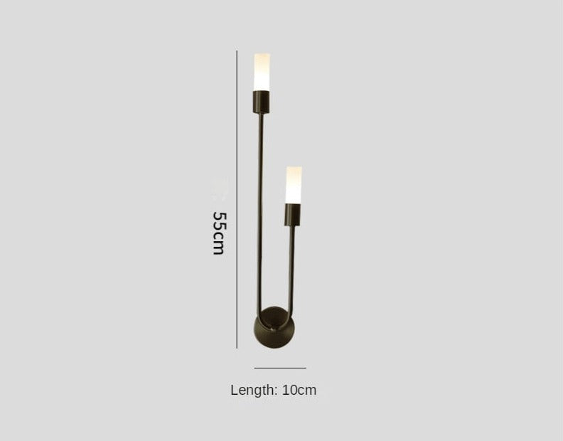 Minimalistyczny Kinkiet Ścienny LED Lux | Regulowana Barwa Światła