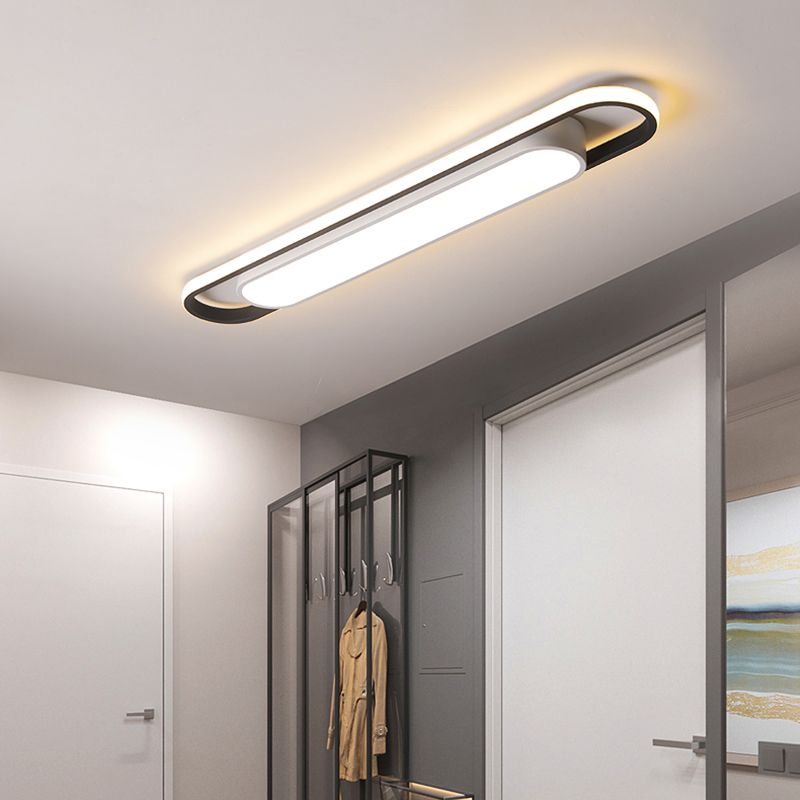 Arisha | Nowoczesna lampa sufitowa LED z funkcją ściemniania do salonu i sypialni