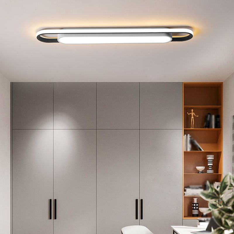 Arisha | Nowoczesna lampa sufitowa LED z funkcją ściemniania do salonu i sypialni