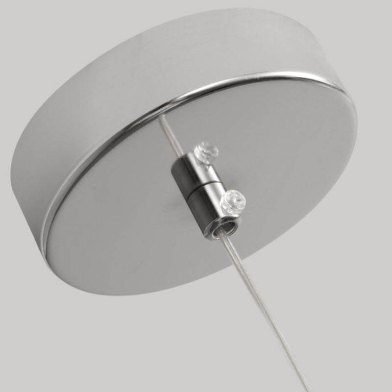 Nowoczesna lampa wisząca LED Valentina | Regulowana wysokość i kwiatowy design