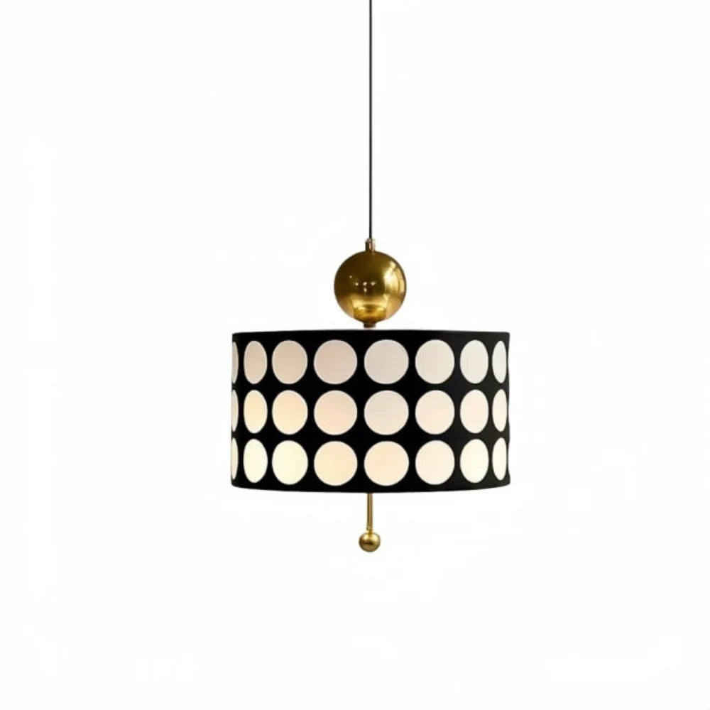 Nowoczesna lampa wisząca Lattice | Ażurowy klosz z efektowną grą światła