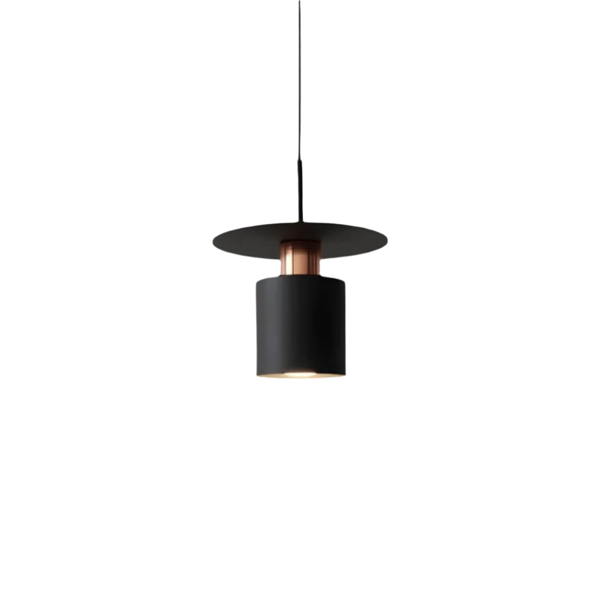 Modern Pendant Light | Black Hanging Light with Adjustable Cable | Elegant Lighting Solution for Kitchen and Dining Spaces