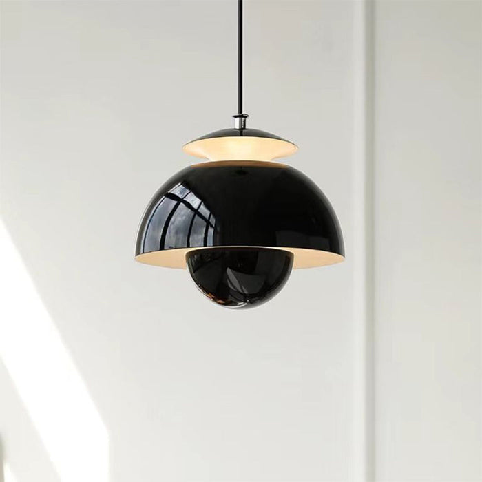 Modern Pendant Lighting | Metalowa lampa wisząca LED w kształcie pąka kwiatu