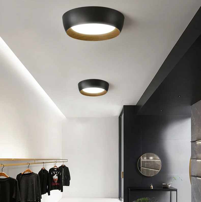 NordicGlow | Stylowa minimalistyczna lampa sufitowa LED typu flush mount