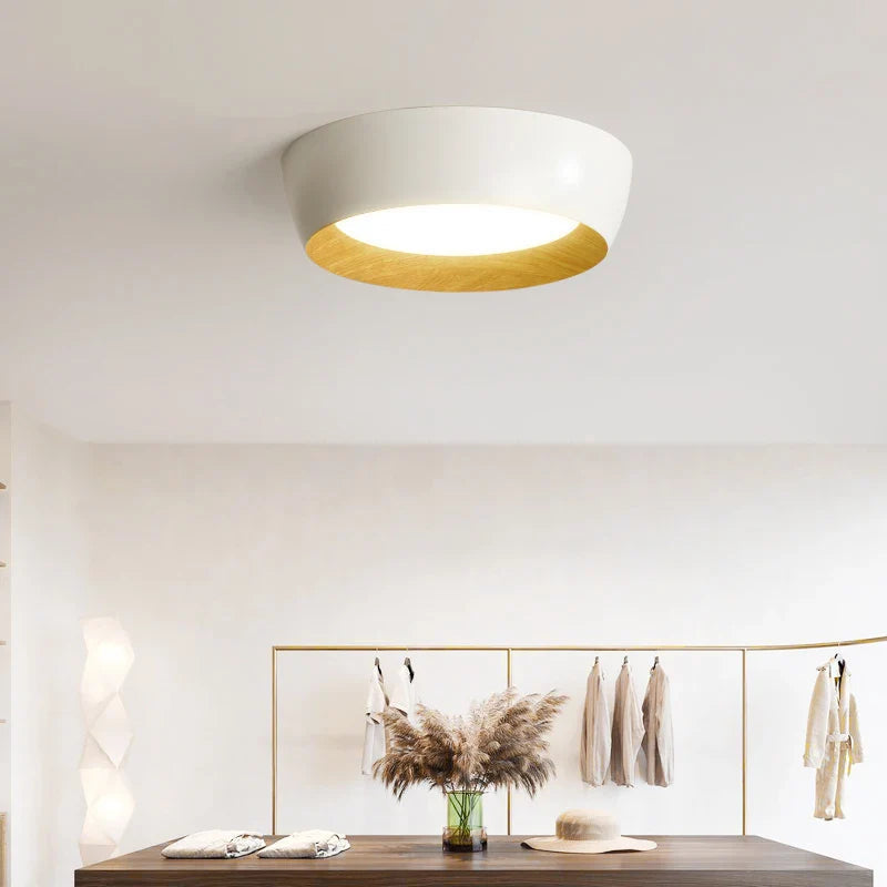 NordicGlow | Stylowa minimalistyczna lampa sufitowa LED typu flush mount