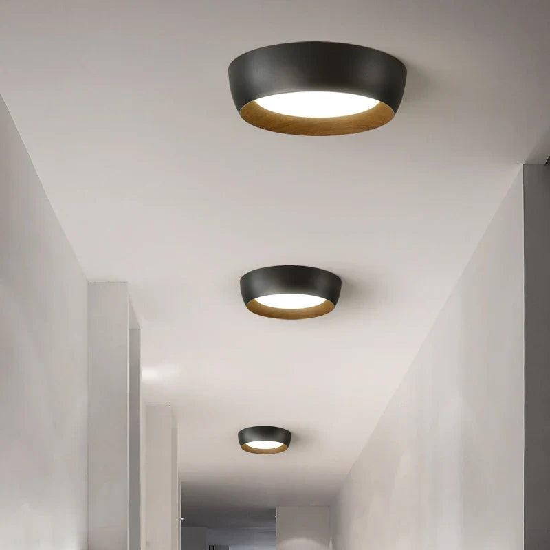 NordicGlow | Stylowa minimalistyczna lampa sufitowa LED typu flush mount
