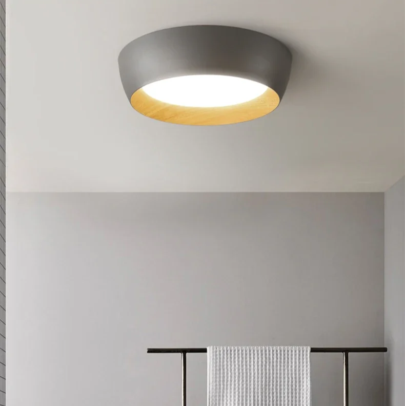 NordicGlow | Stylowa minimalistyczna lampa sufitowa LED typu flush mount