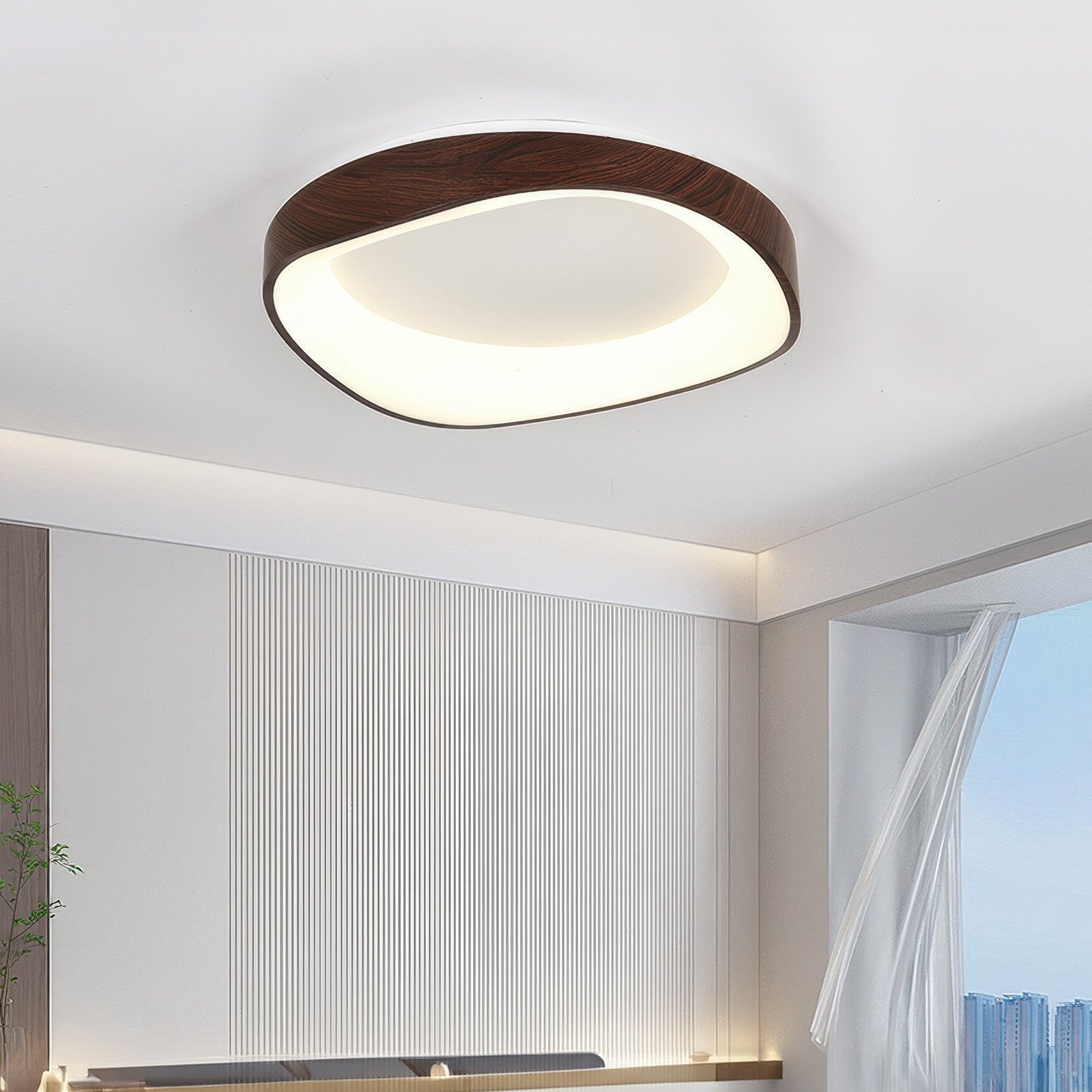 NordicWood | Elegancka minimalistyczna lampa sufitowa