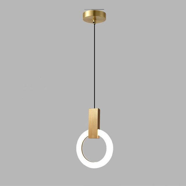 Nordic Elegance | Lampa wisząca LED o minimalistycznym designie | Idealna do nowoczesnych wnętrz