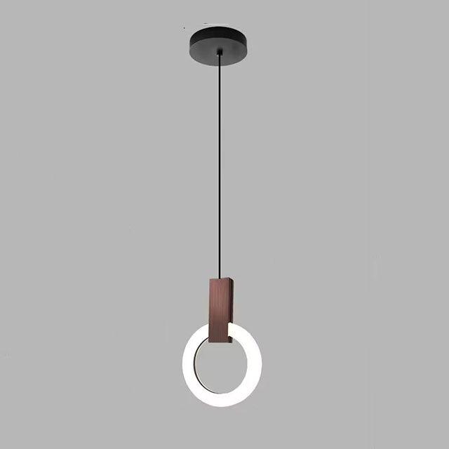 Nordic Elegance | Lampa wisząca LED o minimalistycznym designie | Idealna do nowoczesnych wnętrz
