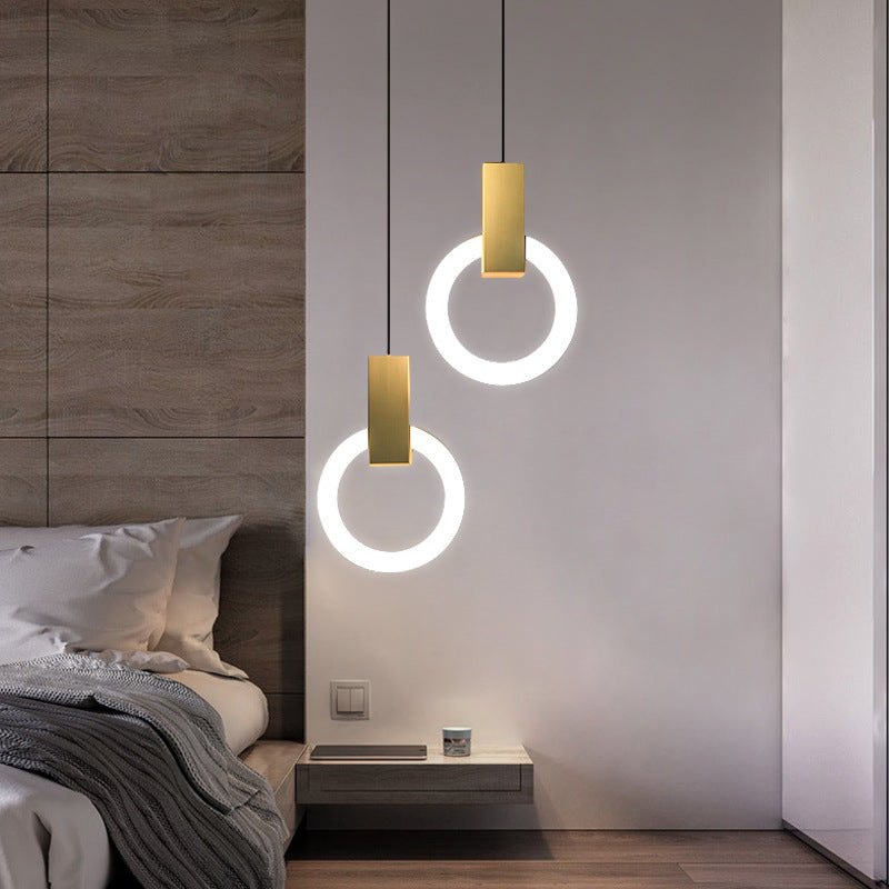 Nordic Elegance | Lampa wisząca LED o minimalistycznym designie | Idealna do nowoczesnych wnętrz