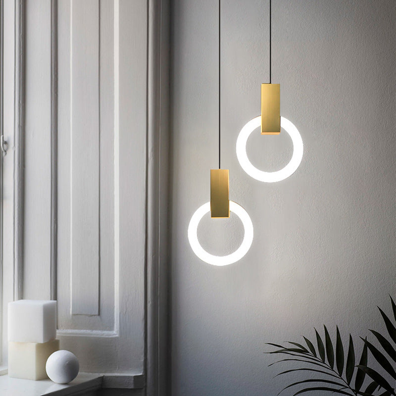 Nordic Elegance | Lampa wisząca LED o minimalistycznym designie | Idealna do nowoczesnych wnętrz