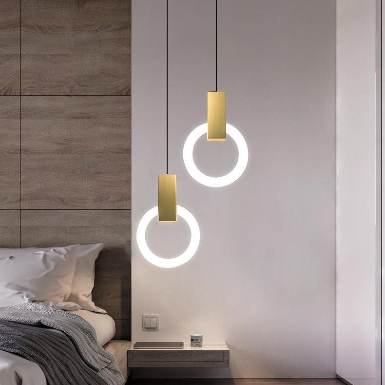 Nordic Elegance | Lampa wisząca LED o minimalistycznym designie | Idealna do nowoczesnych wnętrz
