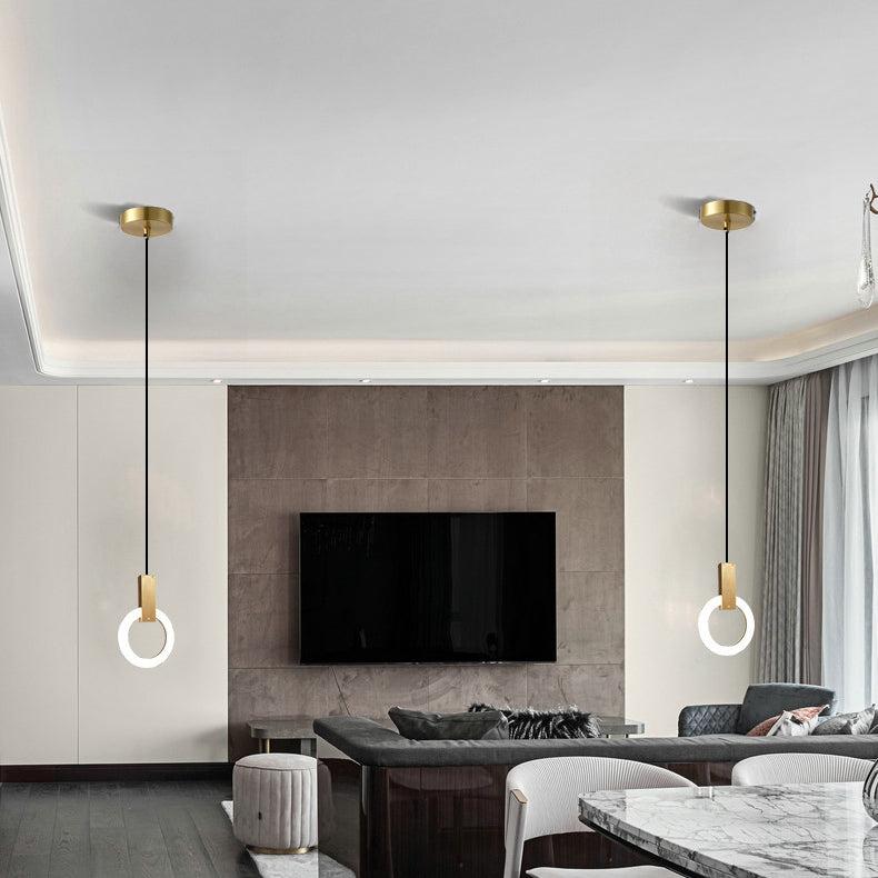 Nordic Elegance | Lampa wisząca LED o minimalistycznym designie | Idealna do nowoczesnych wnętrz
