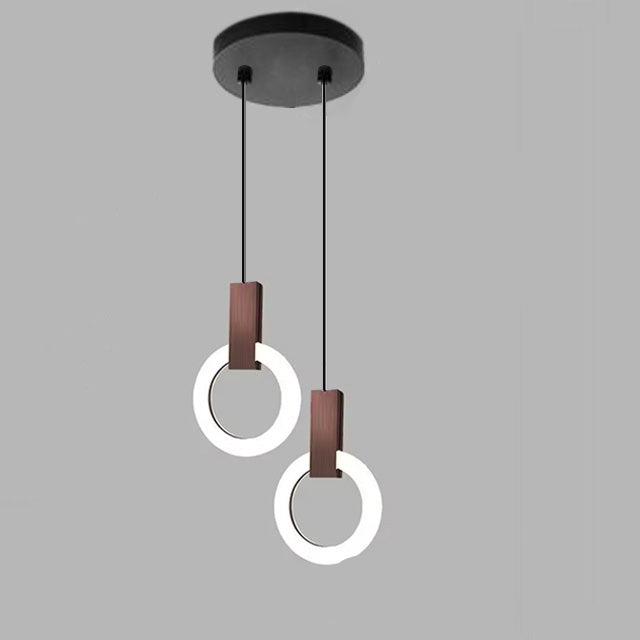 Nordic Elegance | Lampa wisząca LED o minimalistycznym designie | Idealna do nowoczesnych wnętrz